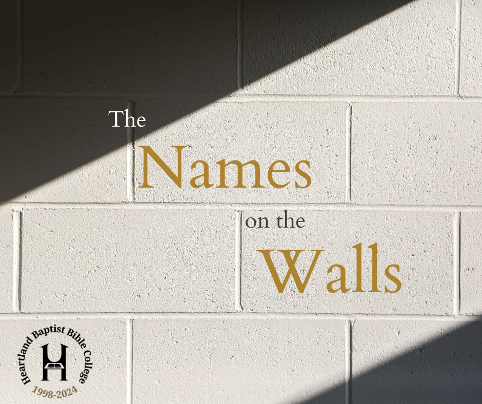 Names on the Walls